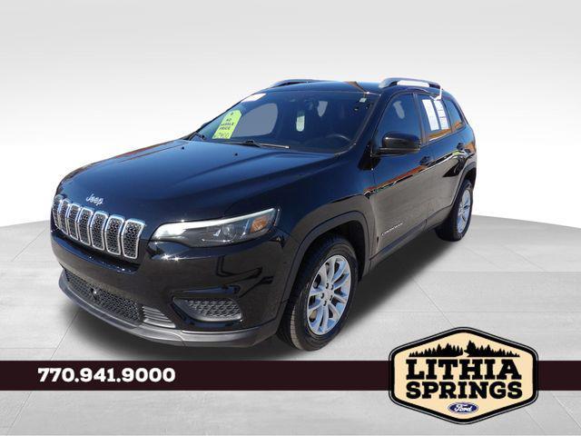 used 2021 Jeep Cherokee car, priced at $17,400