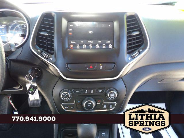 used 2021 Jeep Cherokee car, priced at $17,400