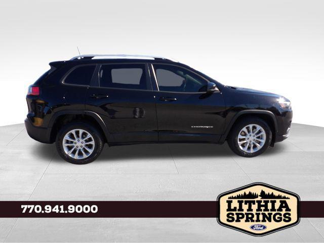 used 2021 Jeep Cherokee car, priced at $17,400