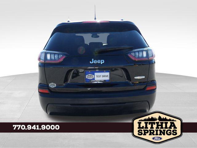 used 2021 Jeep Cherokee car, priced at $17,400