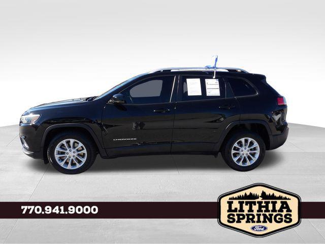 used 2021 Jeep Cherokee car, priced at $17,400