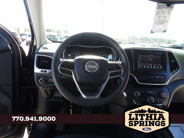 used 2021 Jeep Cherokee car, priced at $17,400