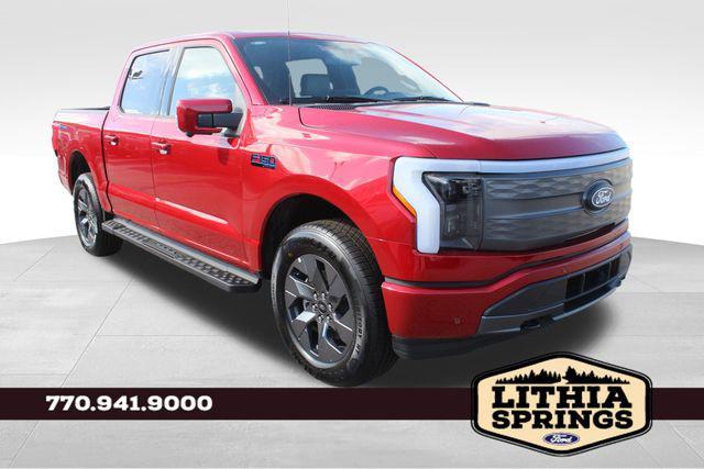 new 2025 Ford F-150 Lightning car, priced at $76,340