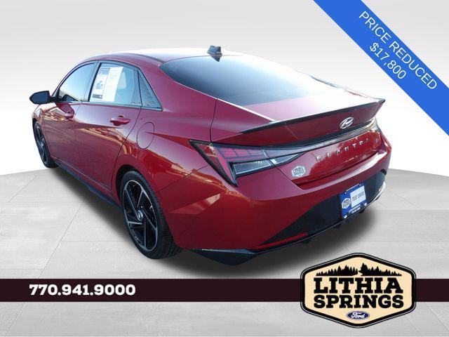 used 2022 Hyundai Elantra car, priced at $17,800