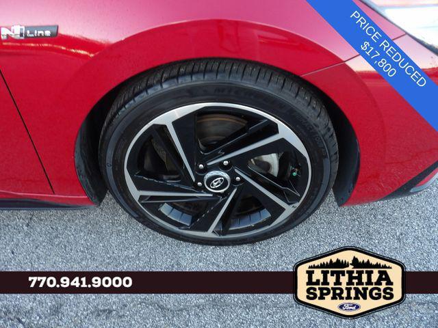 used 2022 Hyundai Elantra car, priced at $17,800