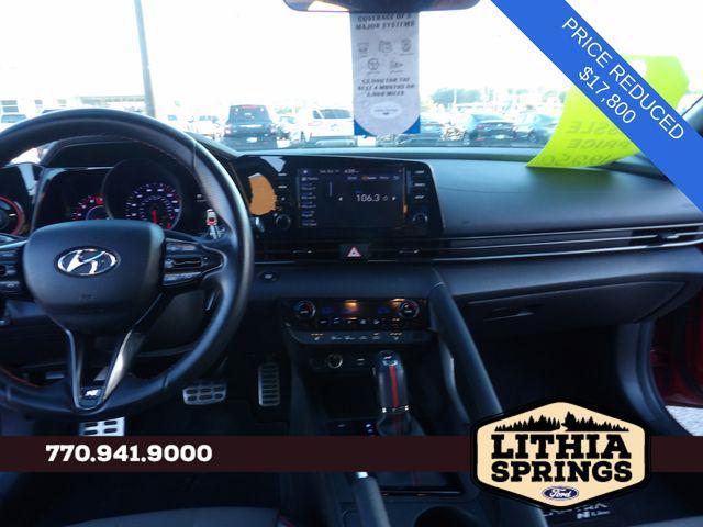 used 2022 Hyundai Elantra car, priced at $17,800