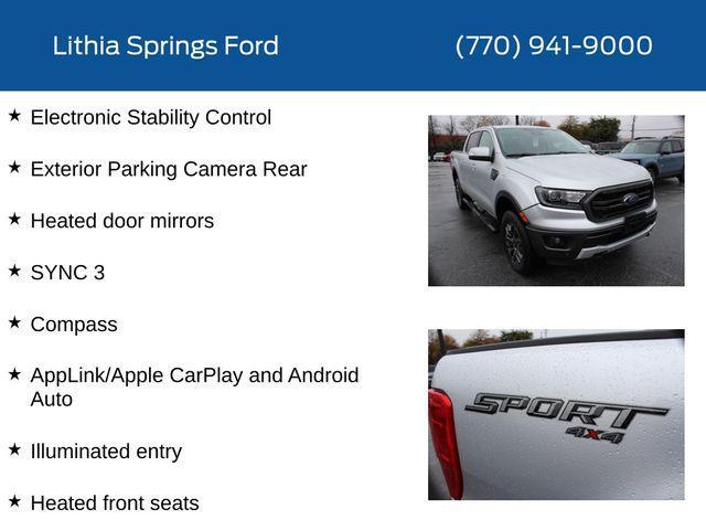 used 2019 Ford Ranger car, priced at $23,494