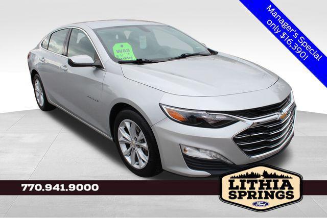 used 2021 Chevrolet Malibu car, priced at $16,390