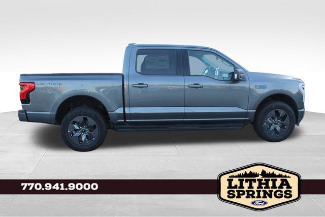 new 2025 Ford F-150 Lightning car, priced at $64,165