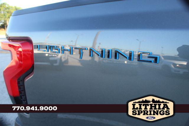 new 2025 Ford F-150 Lightning car, priced at $64,165