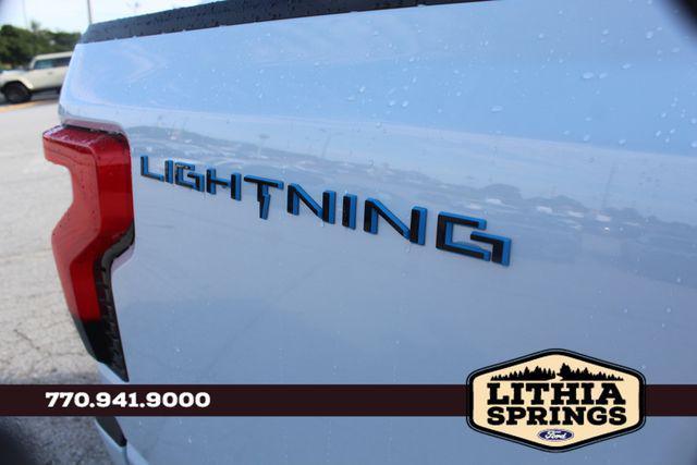 new 2025 Ford F-150 Lightning car, priced at $76,009