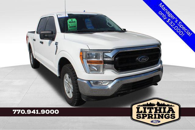used 2021 Ford F-150 car, priced at $32,000