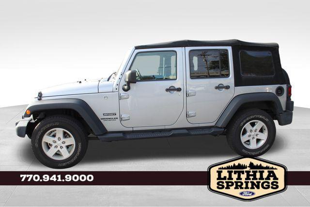 used 2017 Jeep Wrangler Unlimited car, priced at $21,890