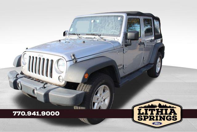 used 2017 Jeep Wrangler Unlimited car, priced at $21,890