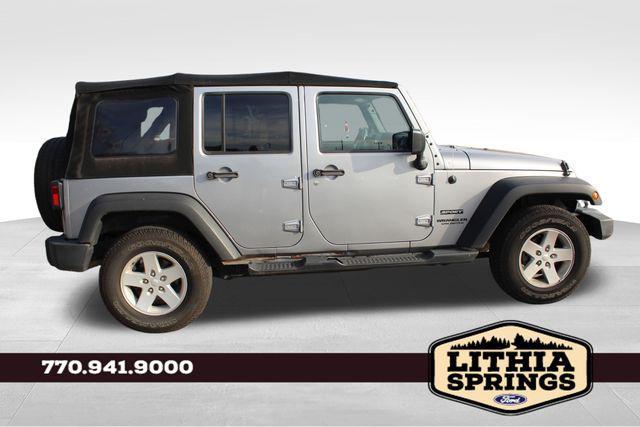 used 2017 Jeep Wrangler Unlimited car, priced at $21,890