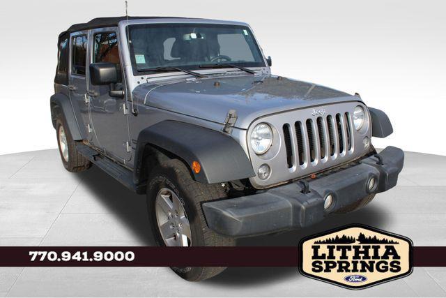 used 2017 Jeep Wrangler Unlimited car, priced at $21,890