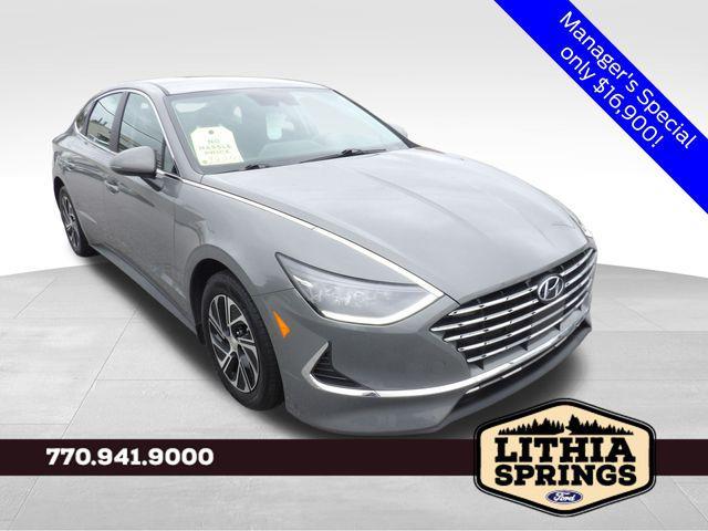 used 2023 Hyundai Sonata Hybrid car, priced at $16,900