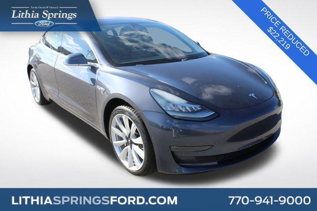 used 2018 Tesla Model 3 car, priced at $22,219