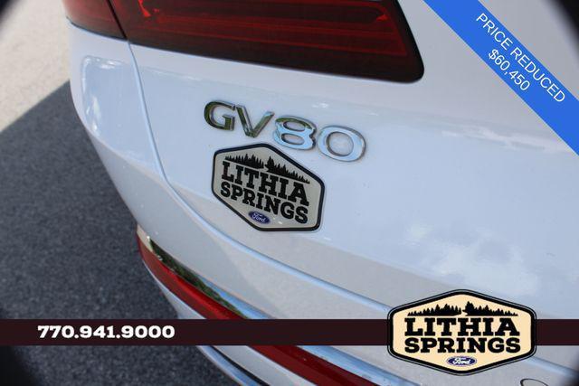 used 2025 Genesis GV80 car, priced at $60,450