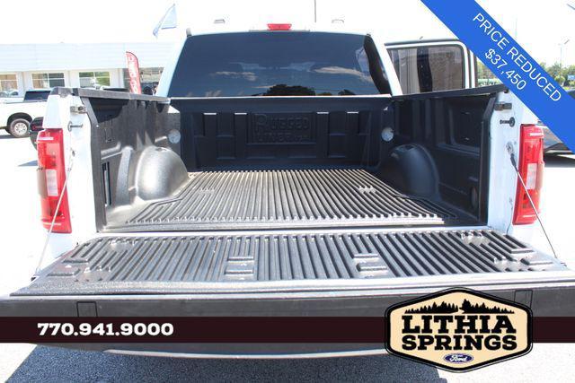 used 2021 Ford F-150 car, priced at $37,450