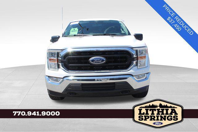 used 2021 Ford F-150 car, priced at $37,450