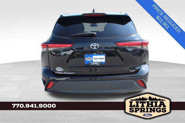 used 2021 Toyota Highlander car, priced at $22,901