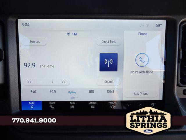 new 2025 Ford Bronco car, priced at $49,780