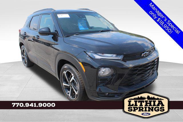 used 2021 Chevrolet TrailBlazer car, priced at $18,950