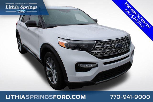 used 2022 Ford Explorer car, priced at $26,794