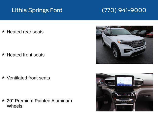 used 2022 Ford Explorer car, priced at $26,794