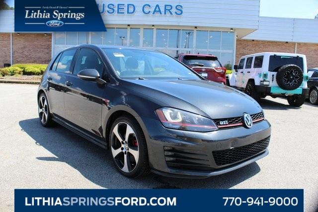 used 2016 Volkswagen Golf GTI car, priced at $13,491