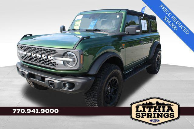 used 2022 Ford Bronco car, priced at $34,500