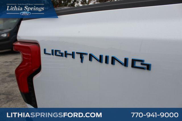 new 2024 Ford F-150 Lightning car, priced at $63,590