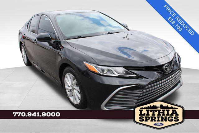 used 2022 Toyota Camry car, priced at $18,700