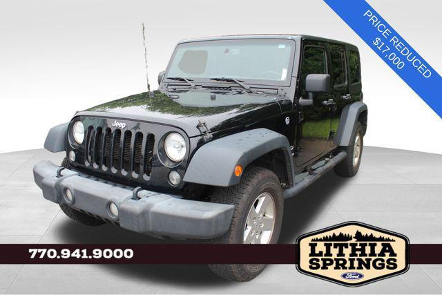used 2016 Jeep Wrangler Unlimited car, priced at $17,000