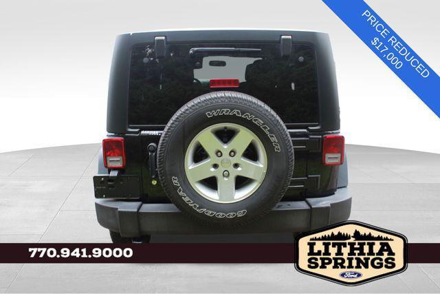 used 2016 Jeep Wrangler Unlimited car, priced at $17,000