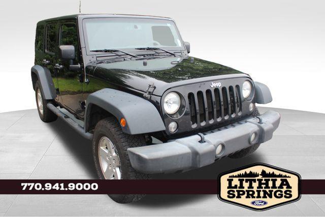 used 2016 Jeep Wrangler Unlimited car, priced at $18,491