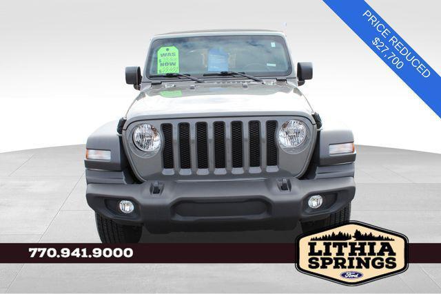 used 2021 Jeep Wrangler Unlimited car, priced at $27,700