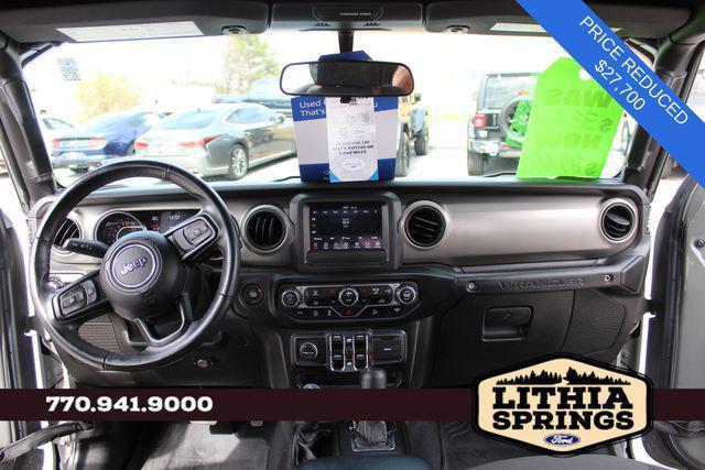 used 2021 Jeep Wrangler Unlimited car, priced at $27,700