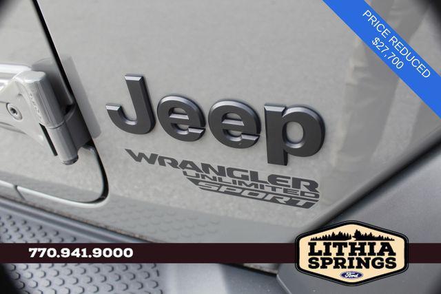 used 2021 Jeep Wrangler Unlimited car, priced at $27,700