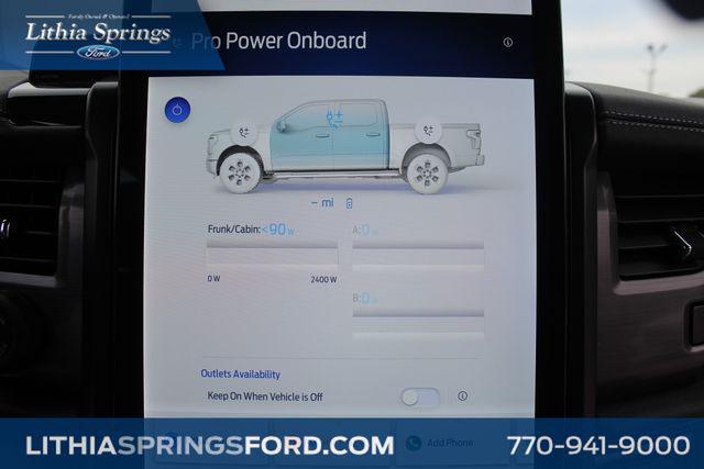 new 2024 Ford F-150 Lightning car, priced at $66,645