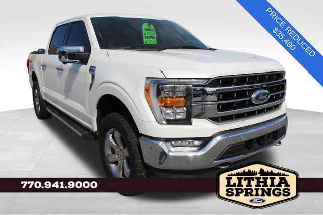 used 2021 Ford F-150 car, priced at $35,490