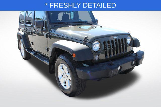 used 2015 Jeep Wrangler Unlimited car, priced at $13,999