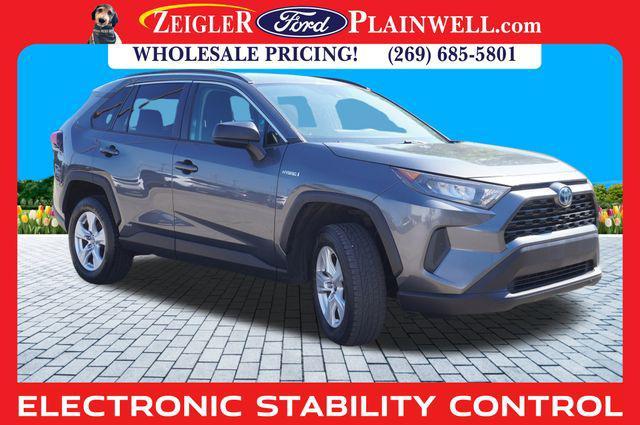 used 2021 Toyota RAV4 Hybrid car, priced at $17,991