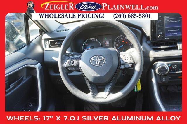 used 2021 Toyota RAV4 Hybrid car, priced at $17,991