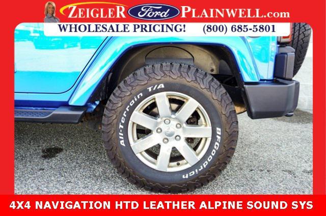 used 2016 Jeep Wrangler Unlimited car, priced at $21,991