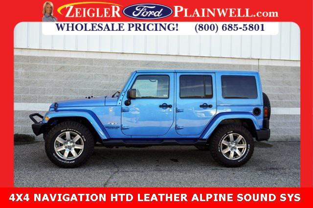 used 2016 Jeep Wrangler Unlimited car, priced at $21,991