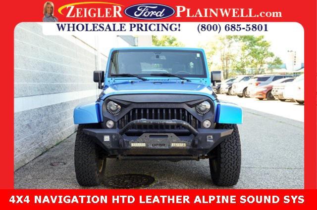 used 2016 Jeep Wrangler Unlimited car, priced at $21,991