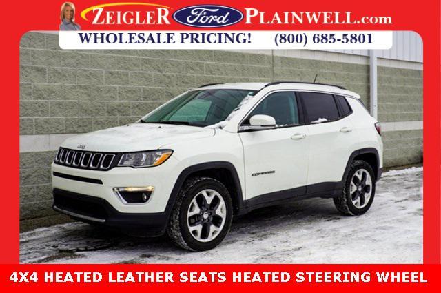 used 2021 Jeep Compass car, priced at $18,551