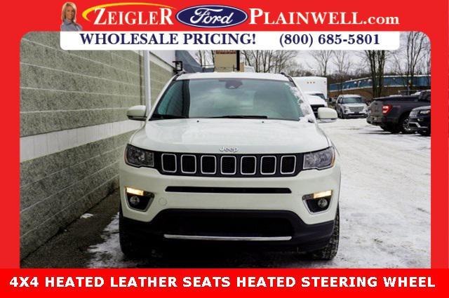 used 2021 Jeep Compass car, priced at $18,551